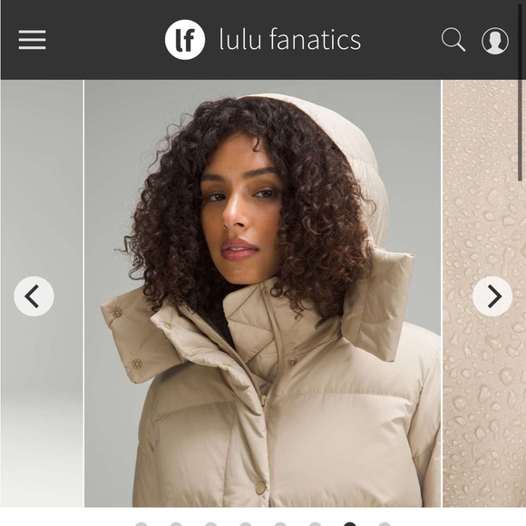 Lululemon Wunder Puff Super-Cropped Jacket Trench Size 6 - Picture 13 of 16